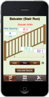 Baluster App Calc